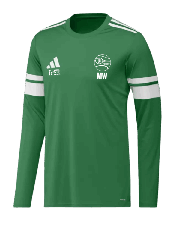 ADIDAS Squadra 25 Trikot Langarm, Herren / Kinder, grün - TCW