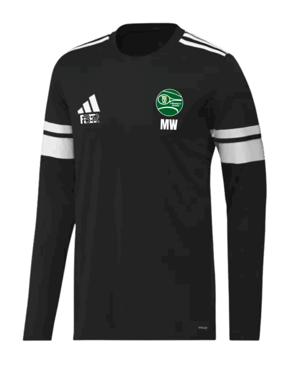 ADIDAS Squadra 25 Trikot Langarm, Damen, schwarz - TCW