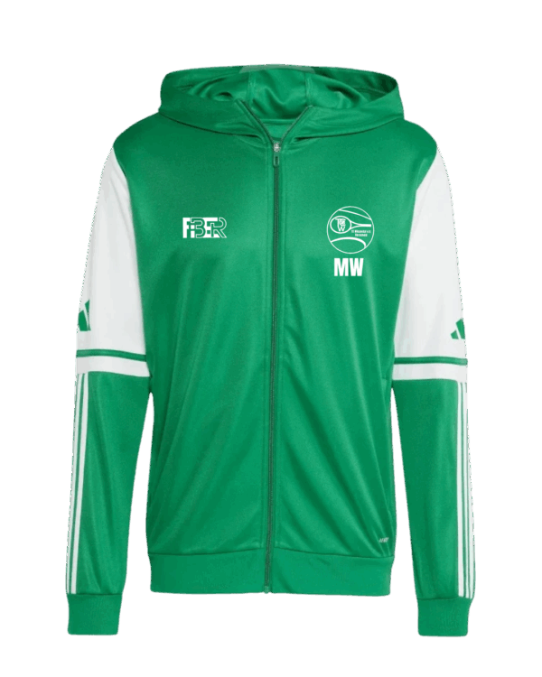 ADIDAS Squadra 25 Zip-Hoodie, grün - TCW
