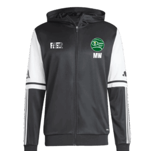 ADIDAS Squadra 25 Zip-Hoodie, schwarz - TCW